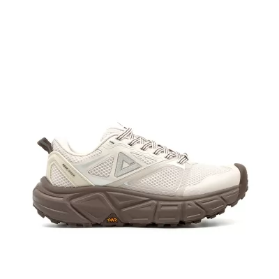 BASKET RUNNING PEAK FEMME TEXTILE BLANC